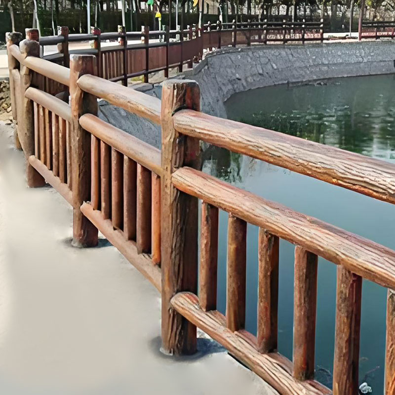 ราวสะพานไม้เทียม